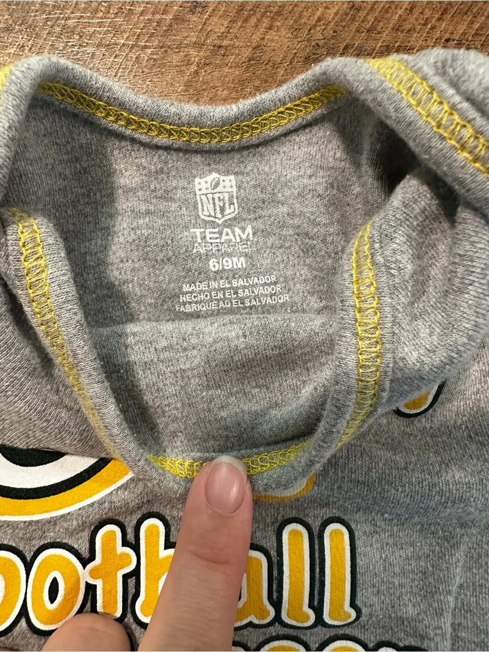 Green Bay Packers Baby Bundle NFL Team Apparel 6–9M/6–12M +FREE Bib & Burp Cloth